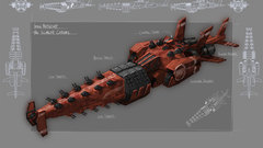 Spaceships vehicles fan art