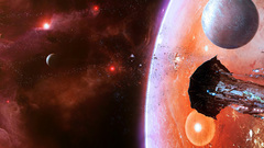 Spaceships vehicles outer space