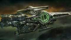 Spaceships vehicles outer space artwork fantasy art