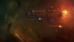 Spaceships vehicles outer space fantasy art