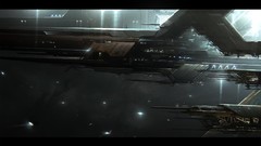 Spaceships vehicles science fiction outer space