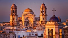 Spain architecture sunlight cityscapes churches Ed McGowan