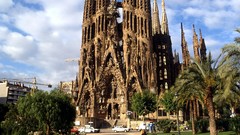 Spain barcelona cathedrals Sagrada Familia