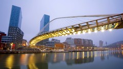 Spain Bridges Bilbao