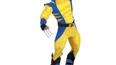 Spandex man yellow suit