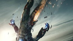 Sparks Iron Man falling upside down iron man 3 movie posters