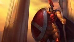 Sparta pantheon League of Legends moba Panteon