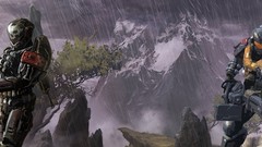 Spartan halo halo reach artwork video games multiscreen