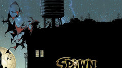 Spawn rooftop widescreen Anime