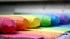 Spectrum Crayons rainbows