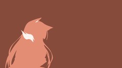 Spice and wolf Simple Background Holo The Wise Wolf