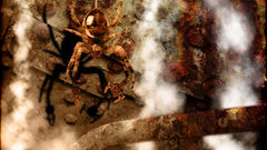 Spider iron metal Art