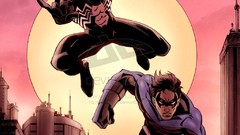 Spider-Man artwork Nightwing