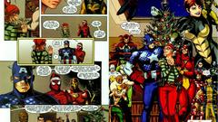 Spider-Man captain america Christmas