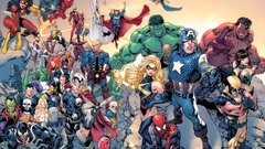 Spider-Man captain america X-Men