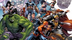 Spider-Man Cover wolverine thor captain america Avengers 