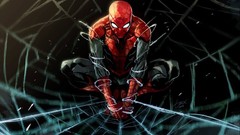 Spider-Man fan art marvel comics upscaled