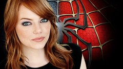 Spider-Man green eyes emma stone redheads The Amazing Spider-man