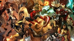 Spider-Man Iron Man thor red skull captain america marvel 