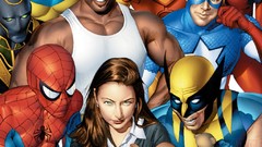 Spider-Man Iron Man wolverine captain america Luke Cage marvel 