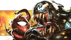 Spider-Man marvel Venom comics artwork marvel comics Dave 