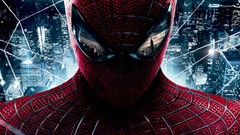 Spider-Man reflections cityscapes movie posters The Amazing 