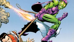 Spider-Man Ropes captured marvel comics Green Goblin