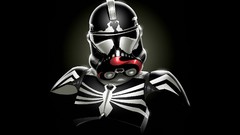 Spider-Man star wars Venom minimalistic stormtroopers marvel 