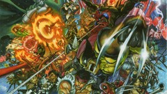 Spider-Man thor street fighter dr doom Deadpool Wade Wilson 