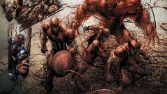 Spider-Man wolverine captain america carnage Hawkeye marvel 