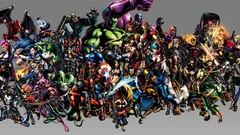 Spider-Man X-Men Iron Man comics thor superheroes captain 