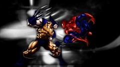 Spider-Man X-Men wolverine marvel comics versus saulinhio