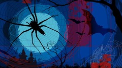 Spiders bats artwork