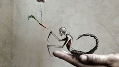 Spiders hands carrots skeletons scorpions fantasy art