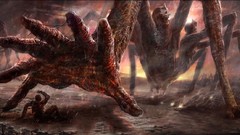 Spiders hands human fantasy art