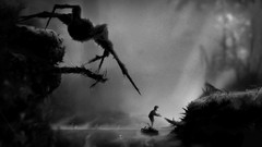 Spiders monochrome limbo video games grayscale