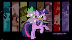 Spike my little pony twilight sparkle