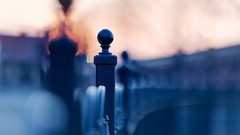 Spikes fences bokeh depth of field