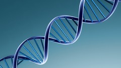 Spiral DNA digital art