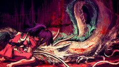 Spirited Away Chihiro haku studio ghibli artwork dragon Anime