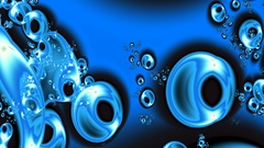 Splash abstract water bubbles