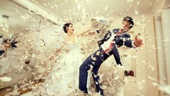 Splashes bedroom studio pad wedding dresses