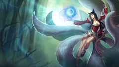 Splashes League of Legends artwork ahri