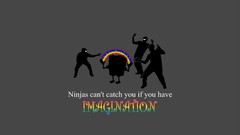 SpongeBob SquarePants imagination minimalistic ninjas ninjas 