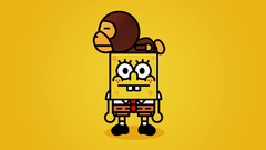 SpongeBob SquarePants minimalistic simplistic