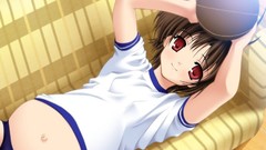 Sports balls smiling panties lolicon laying down pregnant