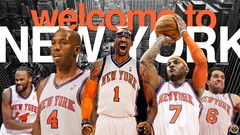 Sports basketball nba basketball player new york knicks dunk