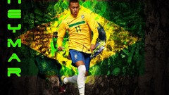 Sports Brazil brazilian soccer Silva football star Neymar JR 