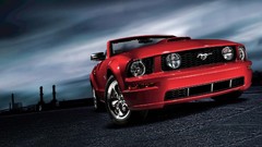 Sports Car cars front 2009 Ford mustang