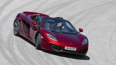 Sports Car McLaren mclaren mp4-12c spider red cars